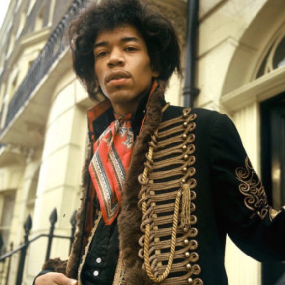 Summer of Love new Marching Band Jimi Hendrix inspired military jacket - Picture 3 of 16